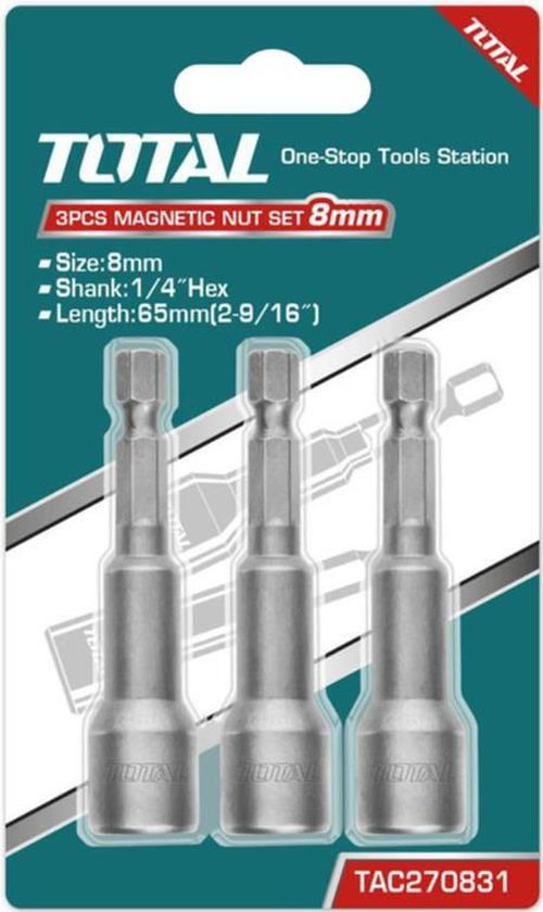 купить Набор головок, бит, насадок Total tools TAC270831 в Кишинёве 