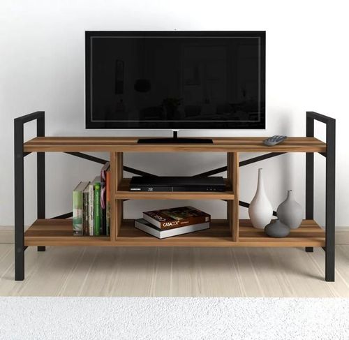 купить Тумба напольная для TV Fabulous TV 61x120 (Walnut/Black) в Кишинёве 