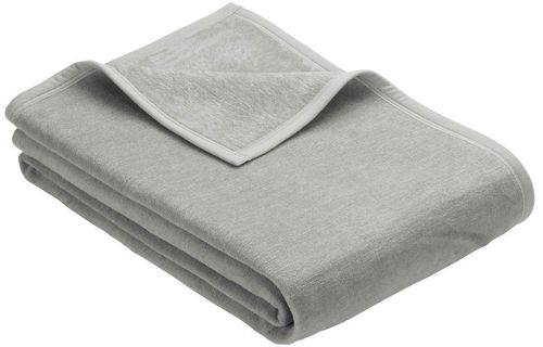 cumpără Textile de casă Ibena 3560/815 Uni Decke Porto Silver grey în Chișinău 