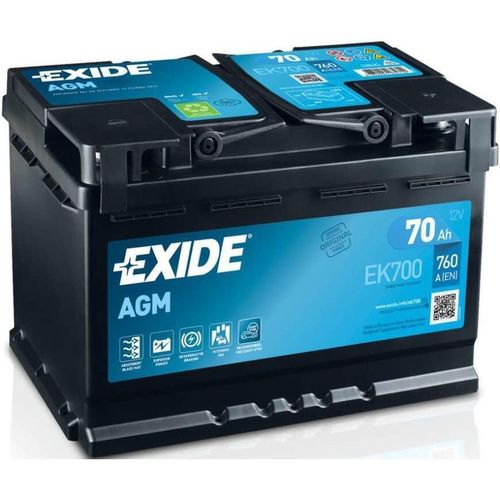 купить Автомобильный аккумулятор Exide EK700 AGM в Кишинёве 