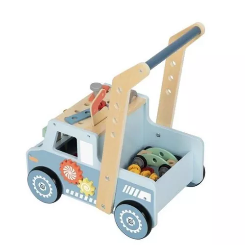 купить Игрушка Tooky Toy TJ931 Suport din lemn pentru scule Camionul, 61964 в Кишинёве 