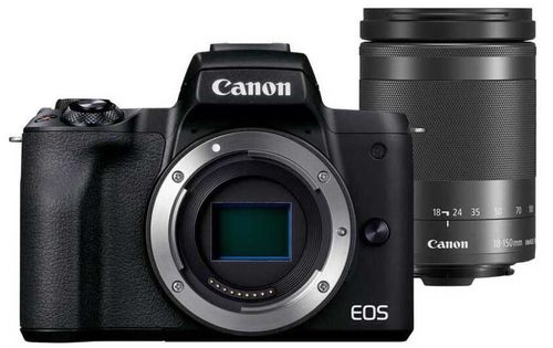 cumpără Aparat foto mirrorless Canon EOS M50 Mark II + 18-150 f/3.5-6.3 IS STM Black în Chișinău 
