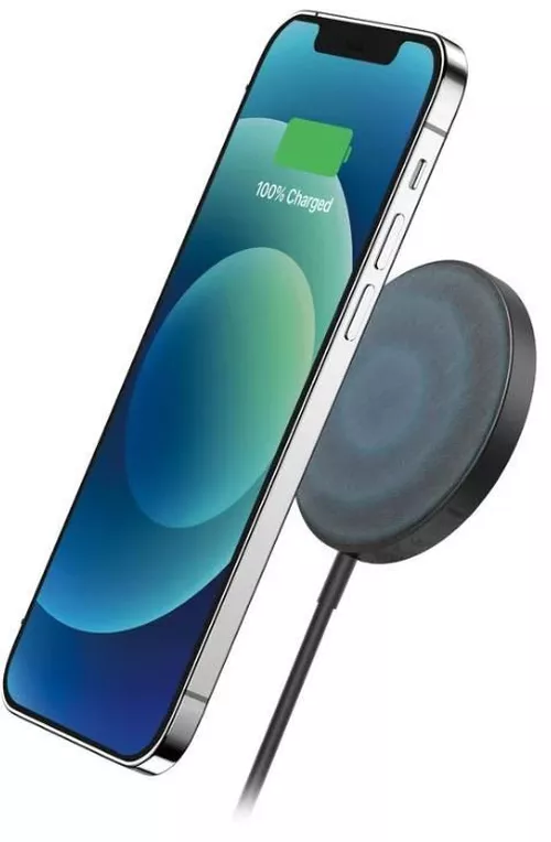 cumpără Încărcător wireless Anker PowerWave Select+ Magnetic Pad 7.5W, iPhone 12/13, grey în Chișinău 