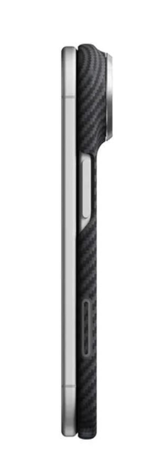 cumpără Husă pentru smartphone Pitaka Edge iPhone 18 Fold (Protectie spate) (Black Grey), KI1801F în Chișinău 