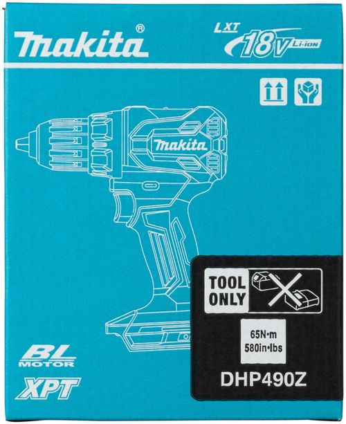 cumpără Șurubelnița Makita DHP490Z Masina de gaurit/insurubat cu percutie 18V LXT 65Nm (fara acumulatori) în Chișinău 
