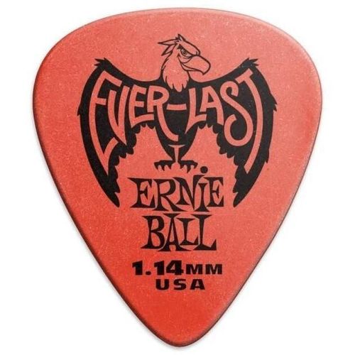 cumpără Accesoriu p/u instrumente muzicale Ernie Ball Everlast Pick Red 1.14 mm 12 Pack - Pene pentru Chitară în Chișinău 