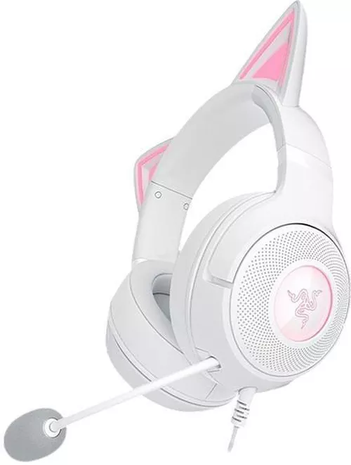купить Наушники игровые Razer RZ04-04730600-R3M1 Kraken Kitty V2, White Edition в Кишинёве 
