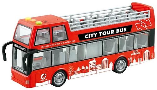 cumpără Mașină Wenyi WY916A 1:16 Autobuz cu etaj inerțial (lumină/sunet) în Chișinău 