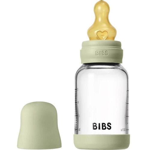 купить Поильник BIBS 5019250 Biberon din sticla anticolici Sage cu tetina din latex 0+ luni, 120ml в Кишинёве 