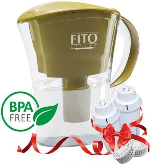 cumpără Cană filtrantă pentru apă Fito Filter FF Platinum olive (2cart) în Chișinău 