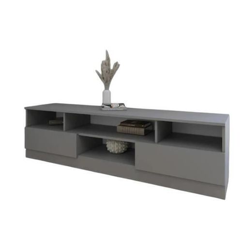 cumpără Comodă TV Smartex (16352) Т6 160cm TV Grafit în Chișinău 
