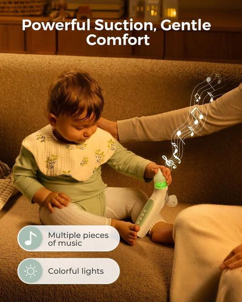 купить Аспиратор назальный Momcozy BN007-GE12BA-A BreezyClear 2in1 (electric) в Кишинёве 