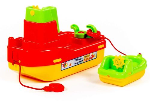 купить Машина Полесье 41227 Jucarie barca in set cu corabioara в Кишинёве 