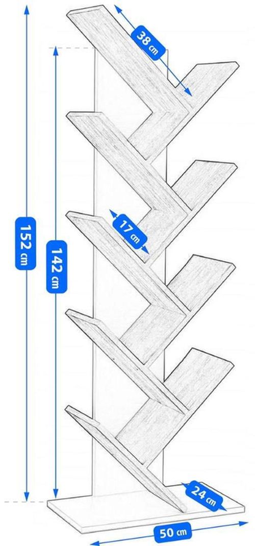 купить Офисный стеллаж Jumi Стеллаж CM-254091 (1420 H) в Кишинёве 