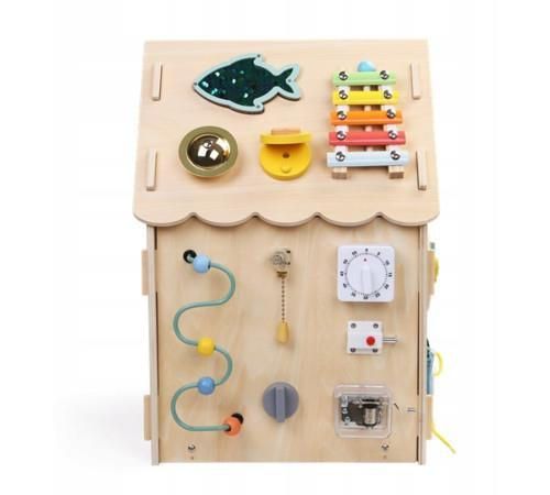 cumpără Tablă dezvoltare Baby Mix 59136 Домик Montessori дерево în Chișinău 