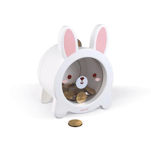 купить Игрушка Janod J04654 Pusculita din lemn Rabbit в Кишинёве 