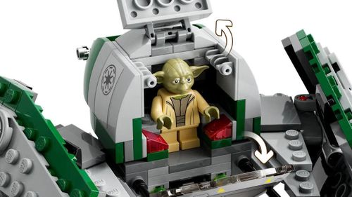 купить Конструктор Lego 75360 Yoda's Jedi Starfighter# в Кишинёве 