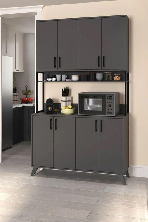 купить Шкаф Bofigo Буфет 12-88-08 Anthracite в Кишинёве 