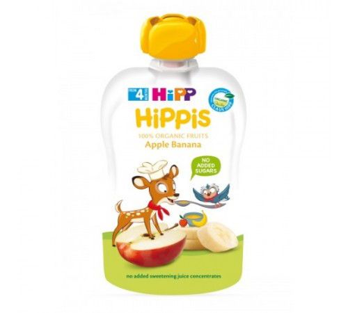 HIPPiS Mar, banana (4+ luni) 100 g 