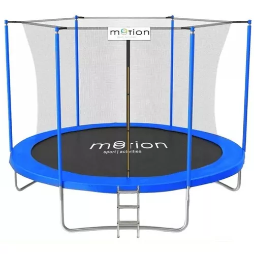 купить Батут Jumi 3.05 м с внутренней сеткой, синий в Кишинёве 