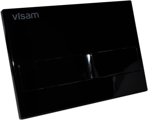 купить Кнопка смыва Visam 226-008 KARINA (negru lucios) (Bright Black) в Кишинёве 