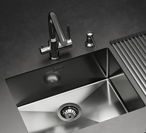 купить Смеситель кухонный Helika-AquaSanita 2663L-001 AKVADUO LONG Chrome в Кишинёве 