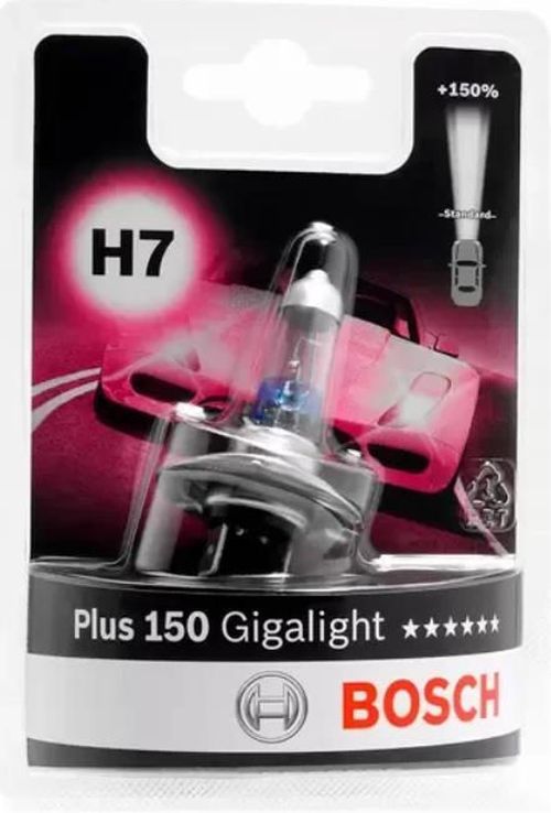купить Автомобильная лампа Bosch H7 Gigalight Plus 150 12V 55W (1987301137) в Кишинёве 