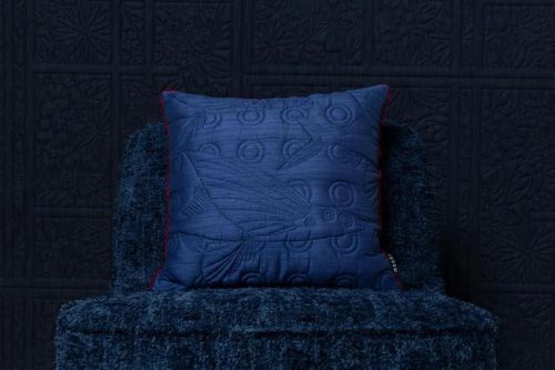 cumpără Lenjerie de pat Moooi 243590 Flying Coral Fish Cushion 50x50 Blue în Chișinău 