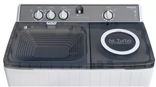 купить Стиральная машина полуавтомат NobelTek NSWM 10.5S White/Gray в Кишинёве 