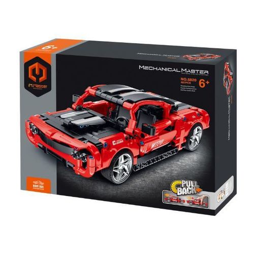 купить Конструктор iM.Master 5820 Muscle Car, Mechanical Master, cu inerție, 457pcs в Кишинёве 