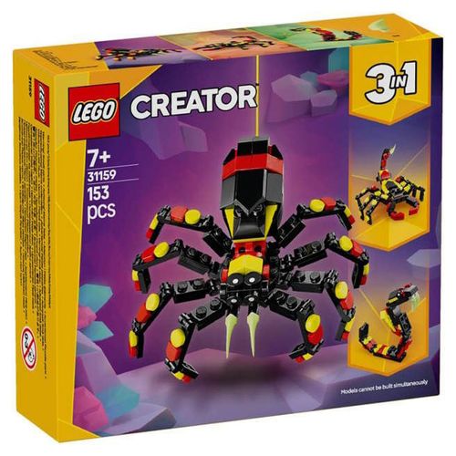 cumpără Set de construcție Lego 31159 Creator Animale sălbatice: Păianjenul uimitor în Chișinău 