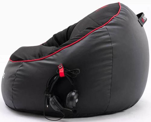 cumpără Fotoliu BeanBag BeanBag BM5856, Scaun Beanbag Rocket Gaming, Piele Artificială, XL, Negru în Chișinău 