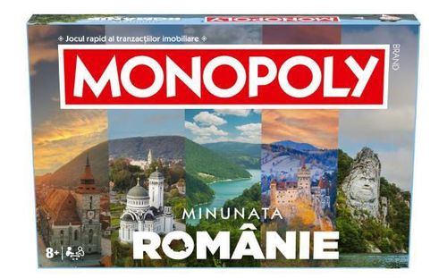 cumpără Joc educativ de masă Winning Moves WM04757-ROM-6 Monopoly, Minunata Românie (ro) în Chișinău 