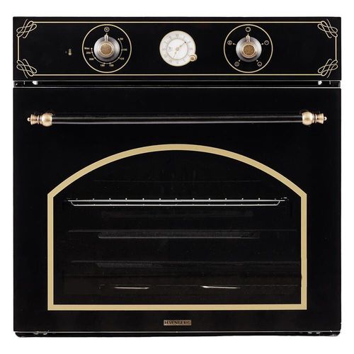 купить Встраиваемый духовой шкаф электрический Hausberg HB-8055RST RUSTIC negru в Кишинёве 
