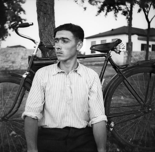cumpără „Young man with a bicycle” by Zaharia Cușnir în Chișinău 
