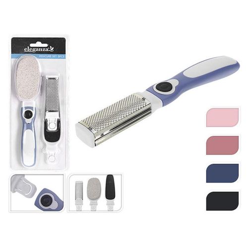 купить Аксессуар для ванной Eleganza 33601 Набор для педикюра сменные насадки 3шт в Кишинёве 