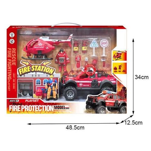 купить Машина Essa 9952 Set de joacă Stație de pompieri: Operațiune Specială в Кишинёве 