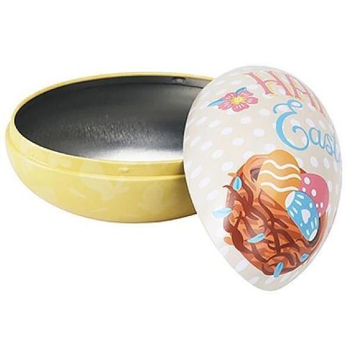 cumpără Container alimentare Excellent Houseware 38864 Recipient metalic D10.8x19cm capac ornamental din bambus în Chișinău 