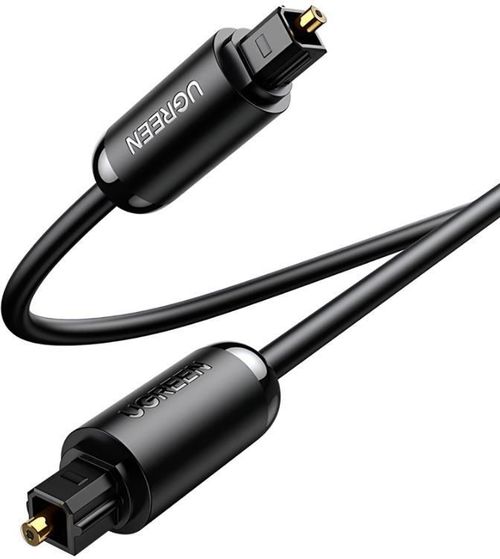 купить Кабель для AV Ugreen 70892 Toslink Optical Audio Cable 2m, AV122, Black в Кишинёве 