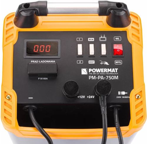 купить Зарядное устройство для авт.аккумуляторов Powermat PM-PA-750M cu pornire 700A 12/24V в Кишинёве 