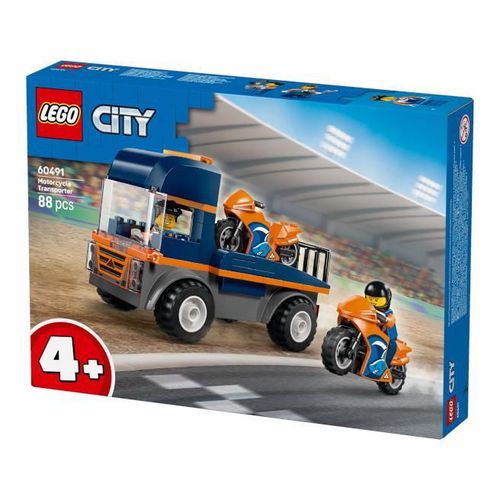купить Конструктор Lego 60491 Motorcycle Transporter в Кишинёве 