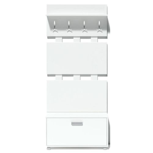 купить Мебель для прихожей Fabrik Home Mila 900 белый ясень в Кишинёве 