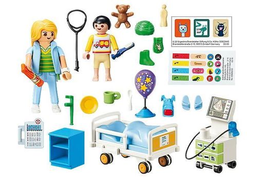 купить Конструктор Playmobil PM70192 Children's Hospital Room в Кишинёве 