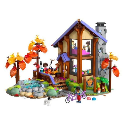 купить Конструктор Lego 42705 Friends. Cabană confortabilă în pădure în toamnă в Кишинёве 