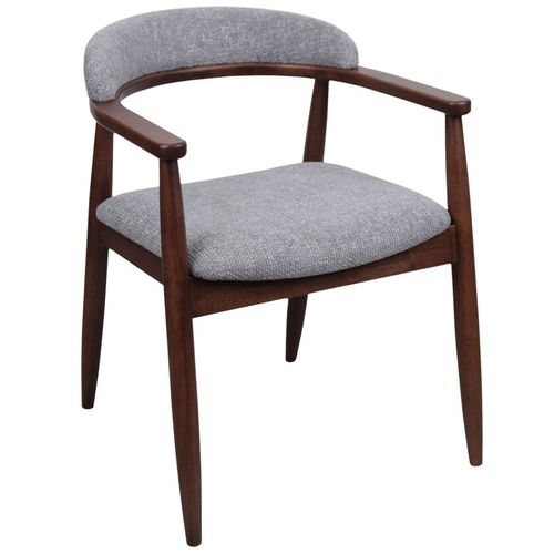 купить Стул Deco Midas Light Grey (SD207-6) + Walnut в Кишинёве 