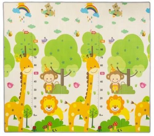 купить Коврик игровой Chipolino DKZ1818JUNG Jungle 178x178cm в Кишинёве 