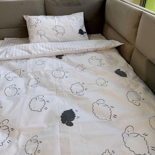 купить Домашний текстиль Relaxe Home Детское постельное бельё TEP Tepik 140 х 105 см Ovechka Dolli в Кишинёве 