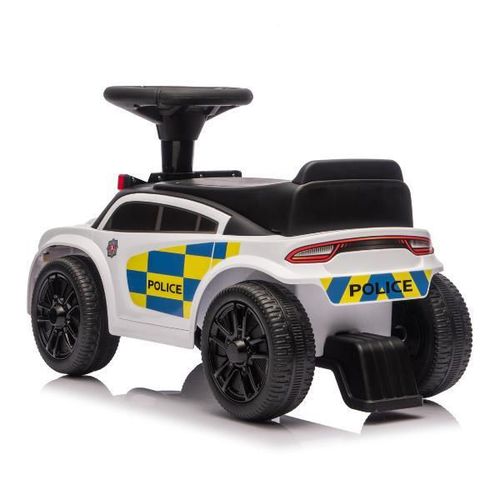 cumpără Tolocar Kids car 8410063 White "Police Ride-On Car" pentru copii, cu volan muzical în Chișinău 
