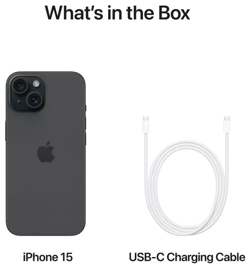 cumpără Smartphone Apple iPhone 15 128Gb Black {Ref.} în Chișinău 