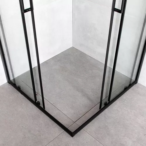 cumpără Cabină de duș Seranit Vision Killa 900x900x1850 6 мм Easy clean черный în Chișinău 